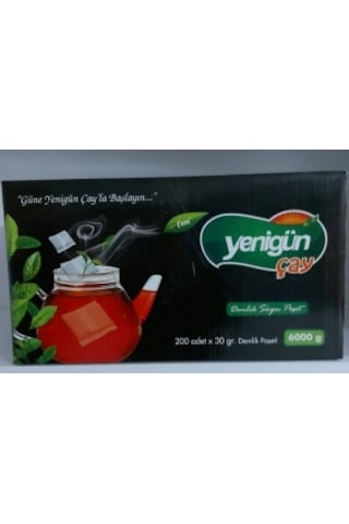 Yenigün Demlik Poşet Siyah Çay 200 x 30 G Yenigün Demlik Poşet Siyah Çay 200 x 30 G