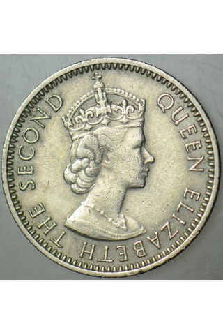 Fiji 6 Cent 1965 Deniz Kaplumbağası-kraliçe Iı. Elizabeth.