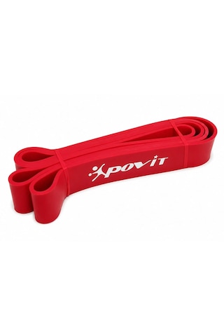 Povit Power Band Direnç Lastiği 45 Mm. Extra Sert Kırmızı Lks99-k45