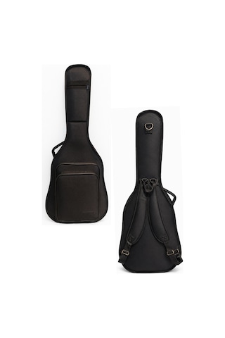 Pro Gigbag Kalın Akustik Gitar Kılıfı-çantası - Siyah 1900 Denye Lüx Kumaş - %100 Su Geçirmez