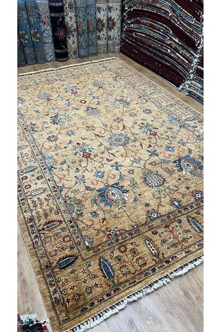 El Dokuma Afghan Halısı Haki