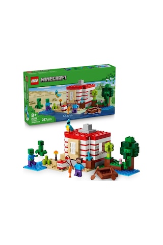LEGO® Minecraft® TNT Büyük Orman Evi 21275 - 8 Yaş ve Üzeri Çocuklar için Video Oyunu Temalı, Koleksiyonluk Oyuncak Yapım Seti (287P)