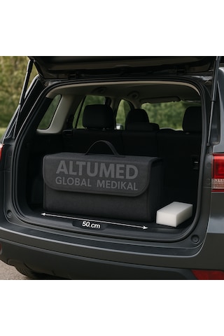 Sihirli Sünger Hediyeli Araç Bagaj Düzenleyici Çanta Organizer Araba Çantası Oto 25 50cm