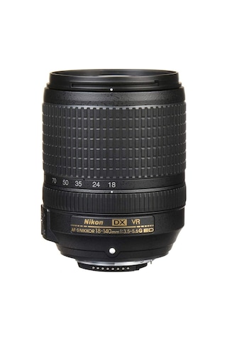 Nikon AF-S DX Nikkor 18-140 MM F/3.5-5.6G ED VR Lens (İthalatçı Garantili)
