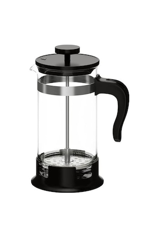 Ikea Upphetta French Press, Paslanmaz Çelik-siyah, 1 Lt
