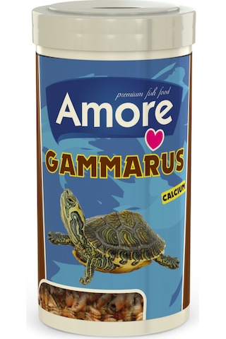 Gammarus Turtle 1000 ml Yüksek Kalsiyum Kaplumbağa Yemi