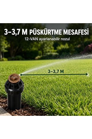 Lexroo Rain 14419 Bird Us-412 Uni-sprey Gövdesi, 30,5 Cm Büyük Vanlu, Ayarlanabilir 0 Standart