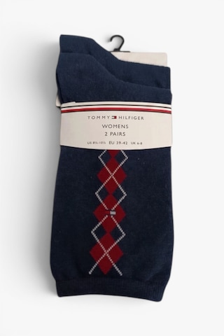 Tommy Hilfiger Th Women Sock 2p Argyle Kadın Beyaz Çorap - S701236734