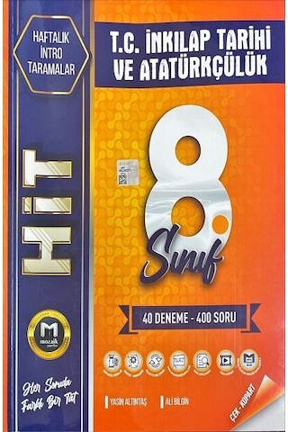 Mozaik Yayınları 8.Sınıf Inkılap Hit 40 Lı Deneme Mozaik Yayınları 8.Sınıf Inkılap Hit 40 Lı Deneme