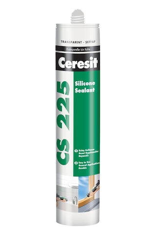 Cs 225 Silikon Mastik Şeffaf 280 Gr