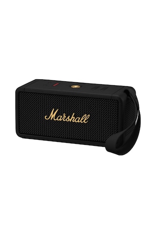 Marshall Middleton Black And Brass Bluetooth Hoparlör