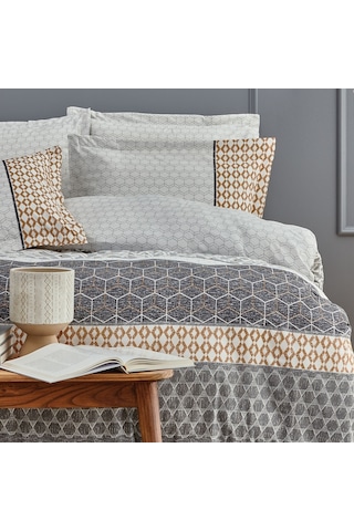 Yataş Bedding Taren Ranforce Tek Kişilik Nevresim Takımı - Gri