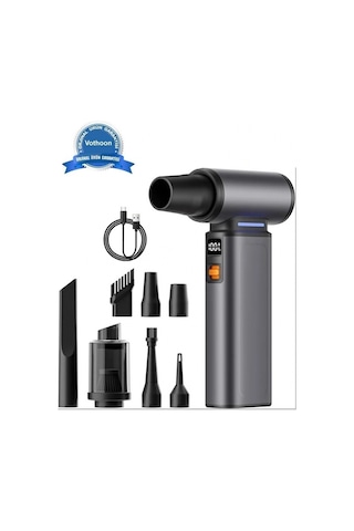 Violent Turbo Jet Fan Süpürge Özellikli 130000rpm Ultra Güçlü Motor Güçlü Vakum 4000mah Bataryalı F1