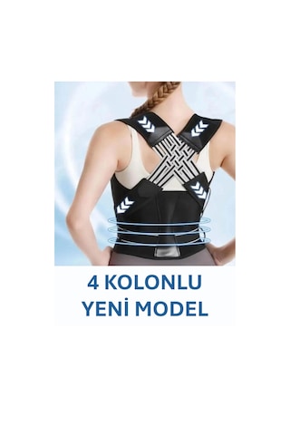 Kolonlu Kadın Erkek Dik Duruş, Kifoz Önleyici Sırt Korsesi Ex-91