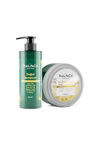 Thelifeco Derin Bakım - Doğal Şampuan 250 Ml & Saç Maskesi 200ml