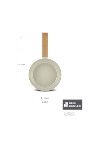 Karaca x Refika Swiss Crystal Almond Cream 18 Cm Tava Ind