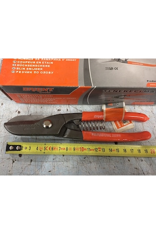 Tenekeci Makası Orient 200Mm Yaylı Profesyonel
