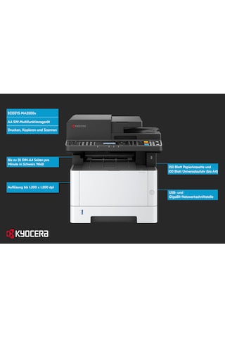 Kyocera Ecosys Ma3500x S/b Çok Fonk. Lazer Yazıcı