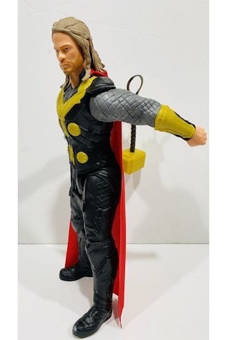 The Thor Çekiç Li Karakter Figür Oyuncak 30 Cm Işık Ve Ses