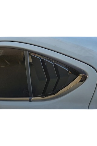 Honda City Kelebek Cam Kaplama Vizörü Parlak Siyah 2021