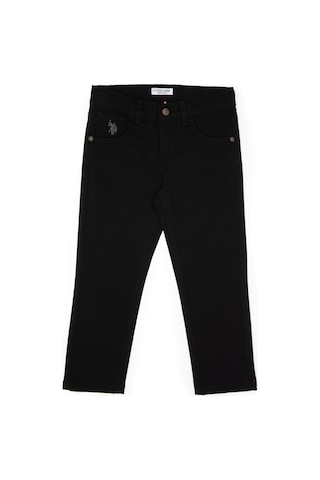 U.s. Polo Assn. Erkek Çocuk Siyah Pantolon Kanvas-chino 50317183-vr046 Siyah