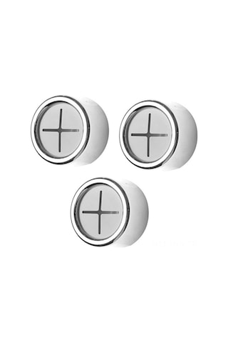 Monyee 3 Adet Abs Mutfak Banyo Tutucu, Silikon Klipsli, Zıplayan Dokuma Tutucu, Delmezsiz, Çarpışma Güvenli, Çok Amaçlı Duvar Takımı Gümüş