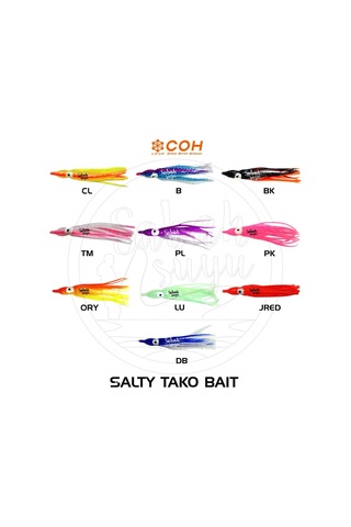 Coh Salty Tako Bait Silikon Ahtapot 10Cm - Lu