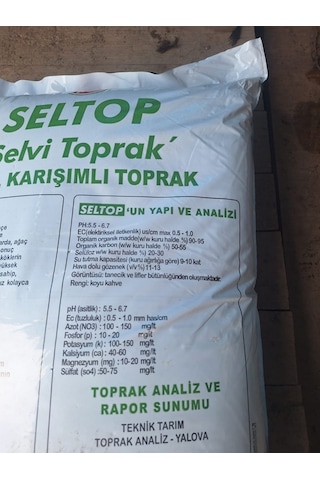 40 Lt Seltop Çiçek Toprağı