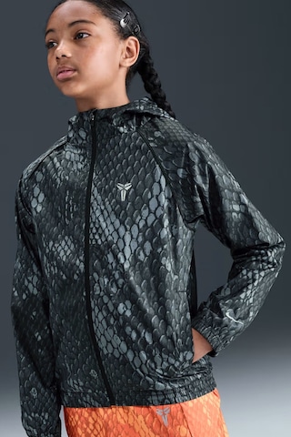 Nike Kid's Kobe Lightweight Woven Water Resistant Jacket Dark Green Unisex Çocuk Kapüşonlu Hafif Dokuma Suitici Ceket Koyu Yeşil