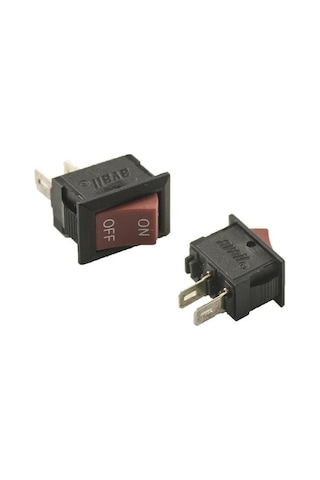 Kcd11 Mini On-Off Anahtar - Kırmızı - 5 Adet