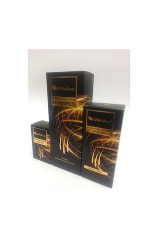 Maia Mc Hydrolyzed Keratin Yağı 30 ML + Saç Serumu 100 ML + Şampuan 400 ML
