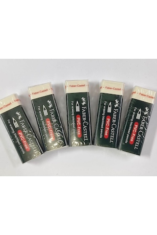 Silgi-faber-castell Büyük Boy Beyaz Silgi-5 Adet