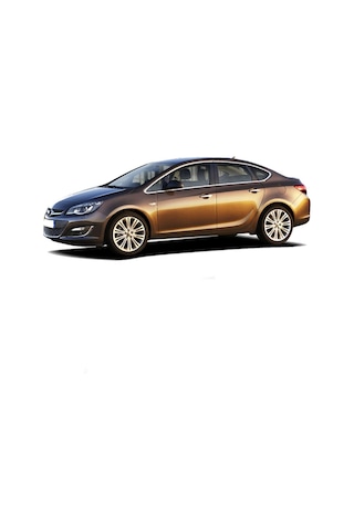 Opel Astra J SD Krom Cam Çerçevesi 2009-2016