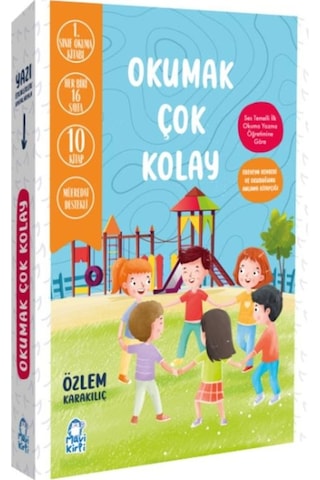 Mavi Kirpi 1. Sınıf Okumak Çok Kolay Hikaye Seti 10 Kitap