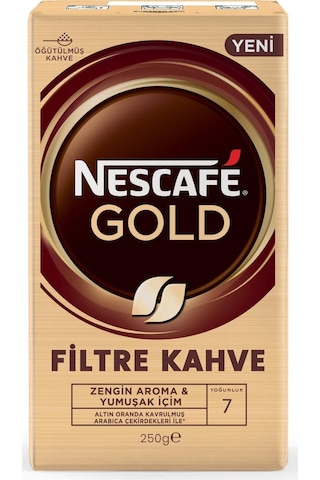 Nescafe Gold Filtre Kahve 250 Gr Öğütülmüş
