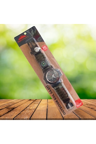 North Pacific 5 In 1 Kampçı Outdoor Kol Saati Çok Fonksiyonlu