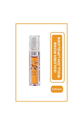 Golden Rose Roll On Lipgloss Portakal Meyveli Dudak Parlatıcısı