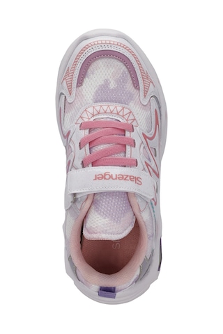 Slazenger KYRIE Çocuk Cırt Cırtlı Beyaz / Pembe Günlük Spor Ayakkabısı