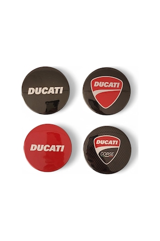 Motosiklet Magnet Set 2 Ducati 4'lü Magnet Karışık Renkli