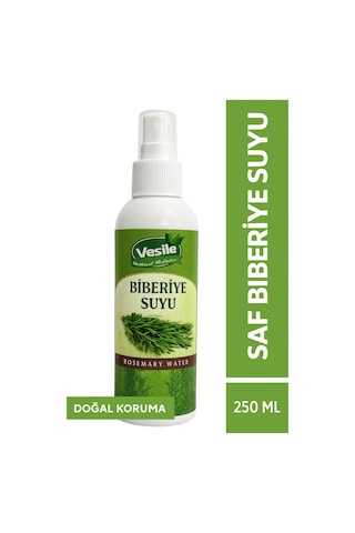 Vesile Biberiye Suyu Dökülme Karşıtı Ve Hızlı Saç Uzatma Etkili Saf Saç Toniği 250 Ml