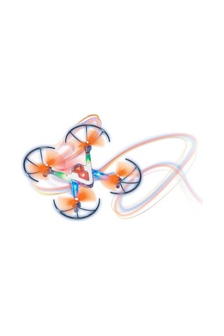 Işıklı Usb Şarjlı Uzaktan Kumandalı Night Hawk Stunt Drone 22,5 Cm Led Işıklı, 16 Farklı Hareketli