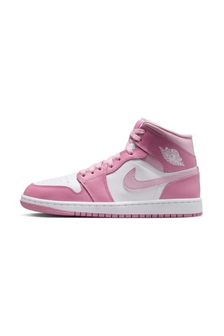 Nike Air Jordan 1 Mid Kadın Pembe Basketbol Ayakkabısı Pembe - 926437807 Pembe