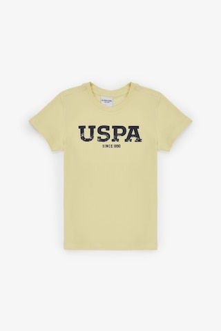 U.S. Polo Assn. Erkek Çocuk Açık Sarı Tişört Basic 50325607-vr004 Acık Sarı