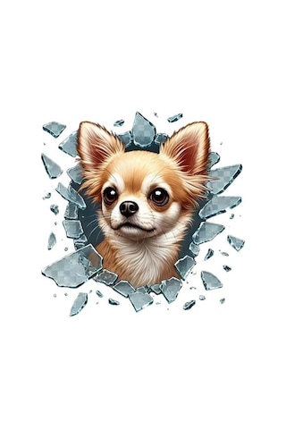 Mey İthalat Fulcar Chiuahua Araç Stickerı