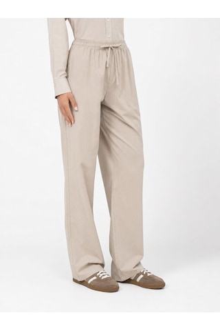 LOFT Straight Fit Kadın Pantolon Light Beige