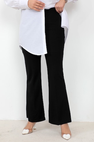 Piyale Ispanyol Paça Pantolon 653 - Siyah