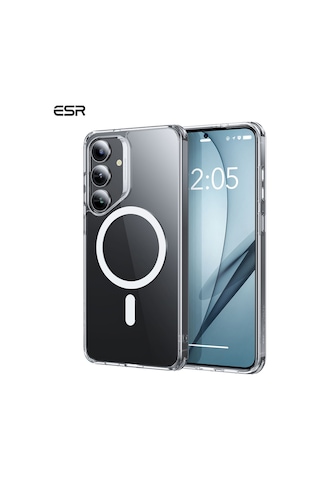 Esr Samsung Uyumlu S25 Plus Halolock Magsafe Classic Hybrid Silikon Kılıf Şeffaf Multicolor