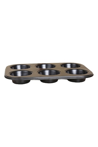 Gatherco Kek Kalıbı Muffin Kalıbı 6 Delikli Muffin Kabı Pişirme Kalıbı Kendin Yap Pişirme Kalıbı