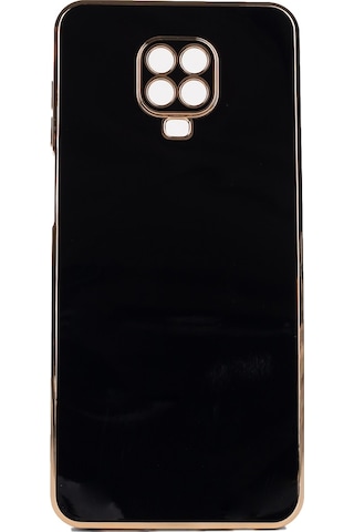 Xiaomi Redmi Note 9 Pro Parlak Kenarli Bark Silikon Kilif 547681032