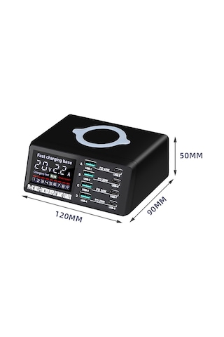 X9D 110W Çoklu Bağlantı Noktalı Akıllı Şarj Istasyonu + Kablosuz